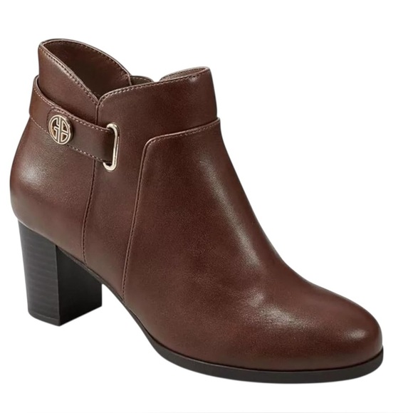 Giani Bernini Shoes - Giani Bernini Womens Artemy Block Heel Slip On Booties